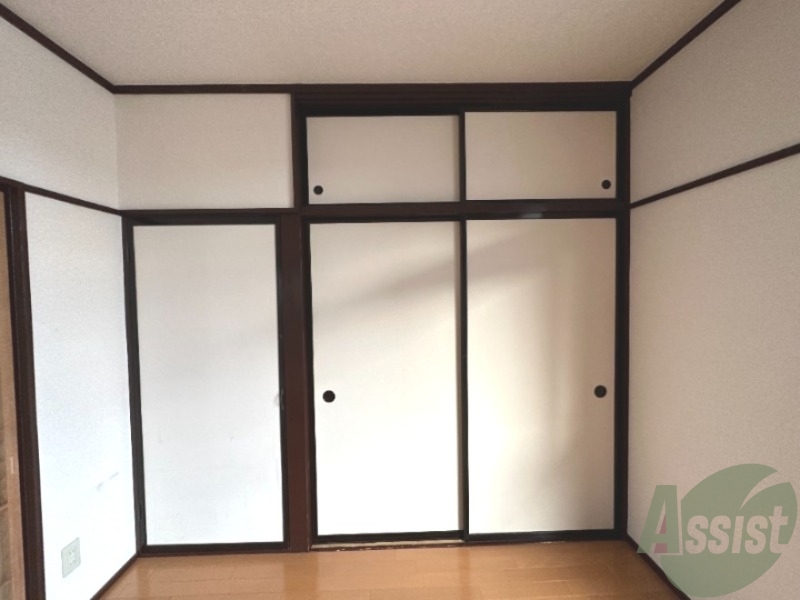 収納　ここに収納があります。収納があると部屋が広く使えます。