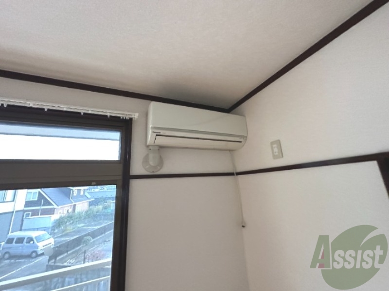 その他設備　エアコン付きです！夏でも冬でも安心ですね。