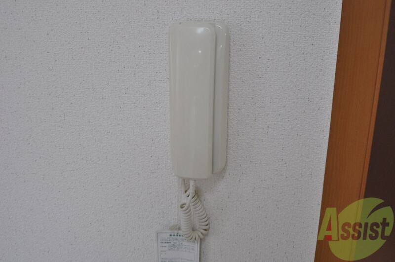 その他設備　来客はインターフォンで確認してからドアを開けてくださいね