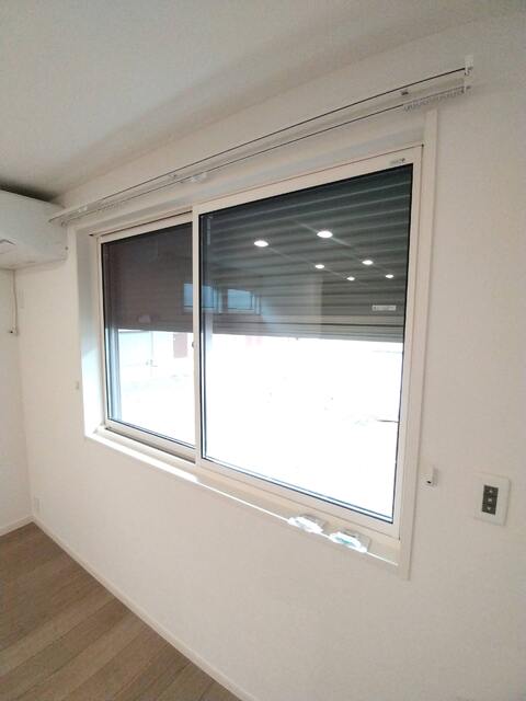 セキュリティ　建築中の写真となります。