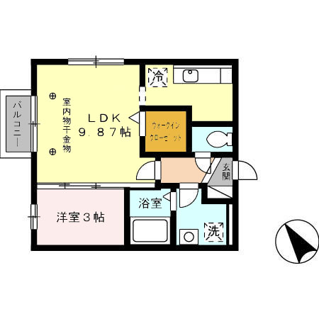 パーシモン_間取り_0