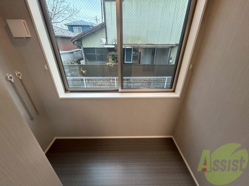 バルコニー　インナーバルコニーが付いているので洗濯物も干せます！