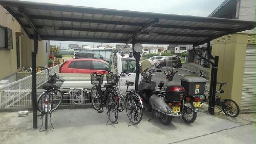 その他共有部分　屋根付き駐輪場