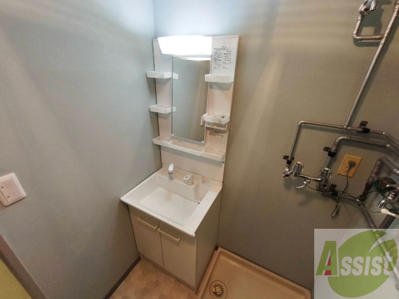 洗面設備　シャンプードレッサーで身支度もラクラクです！