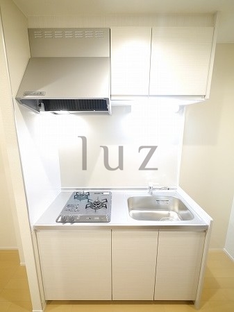 キッチン　2口システムキッチンです。