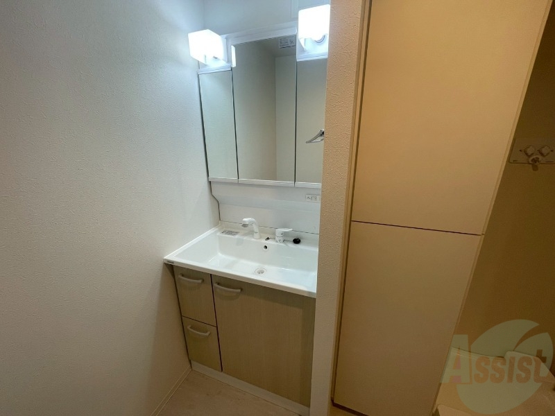 洗面設備　シャンプードレッサーで身支度もラクラクです！