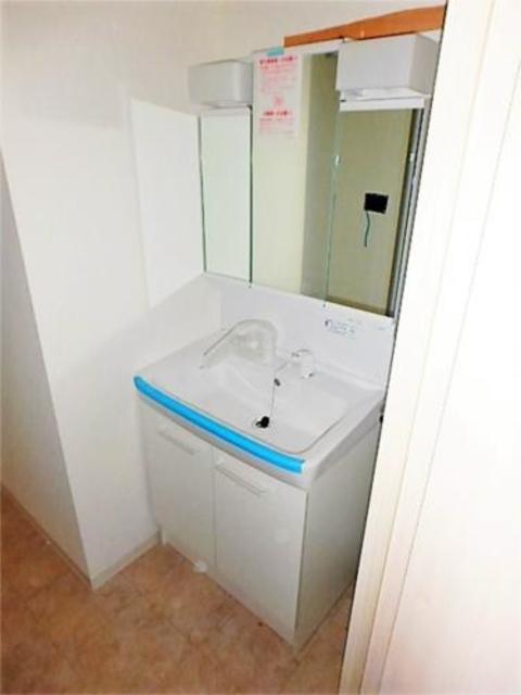 洗面設備　新築時の参考画像