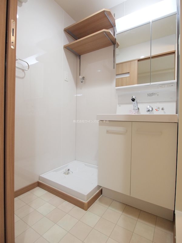 洗面設備　設備充実のシャンプードレッサー。