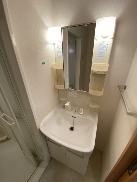 洗面設備　シャンプードレッサー嬉しいですね