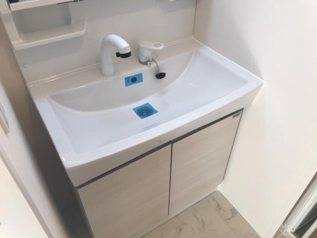 洗面設備　洗髪洗面化粧台