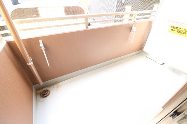 バルコニー　広々バルコニースペース♪