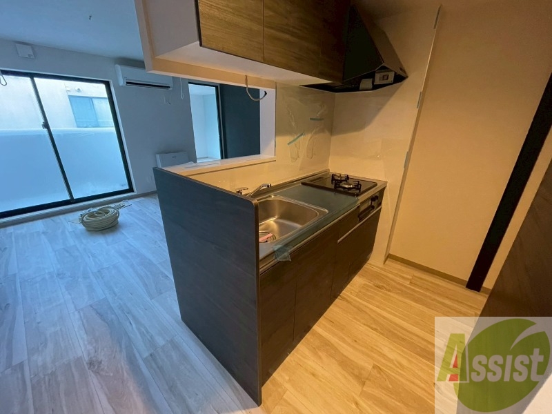 キッチン　システムキッチンなので、すぐお料理に使えます！