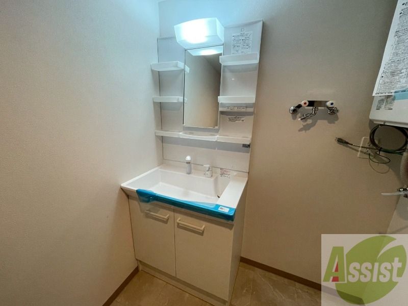 洗面設備　シャンプードレッサーで身支度もラクラクです！