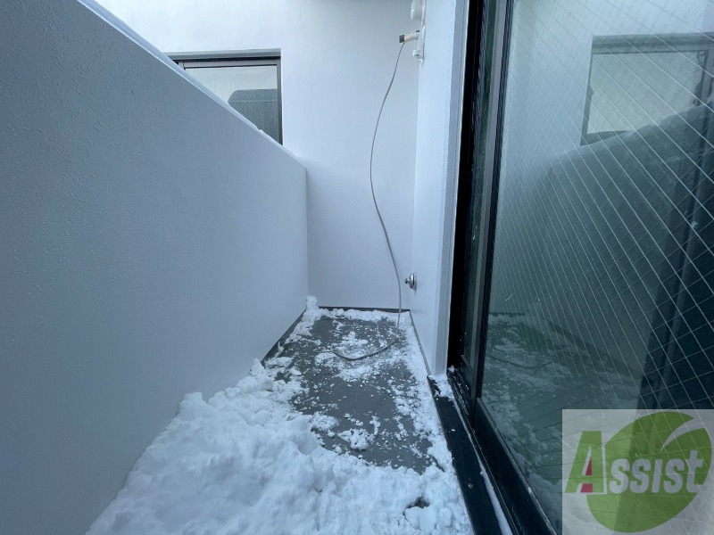 バルコニー　バルコニーです。洗濯物を干したり一息ついたりできますね！