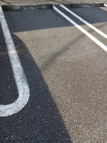 駐車場　車をお持ちの方に嬉しい駐車場付きの物件です