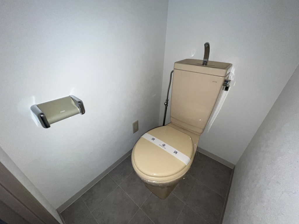 阪神本線 御影駅 徒歩2分 3階建 築30年のトイレ写真