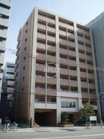 建物外観　アスリート難波WEST　スタイリッシュな外観