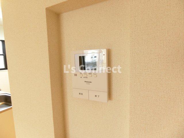 セキュリティ　突然の来客もＴＶモニターホンでしっかり確認。