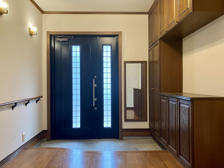 玄関　シンプルで使いやすい玄関です