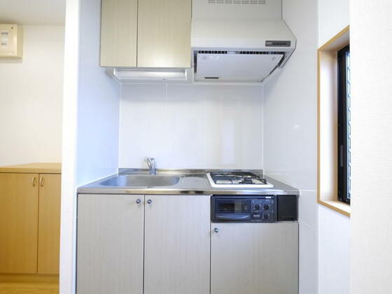 キッチン　ガスコンロ付き