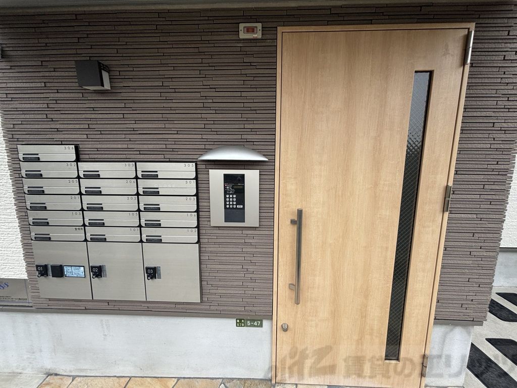 ロビー　集合ポスト