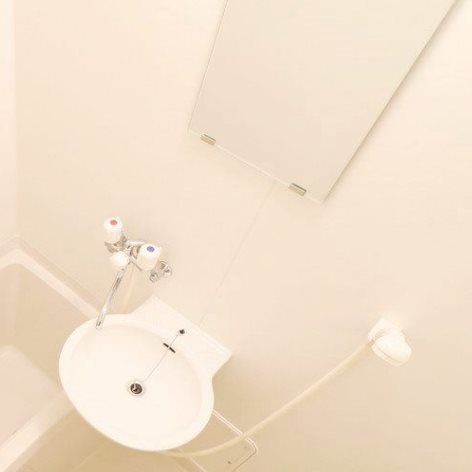 洗面設備　※別のお部屋の写真です