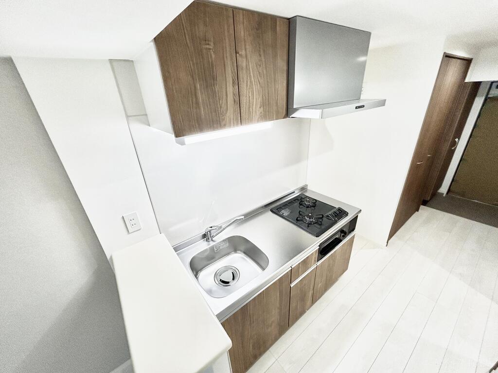 キッチン　モデルルームの写真です。