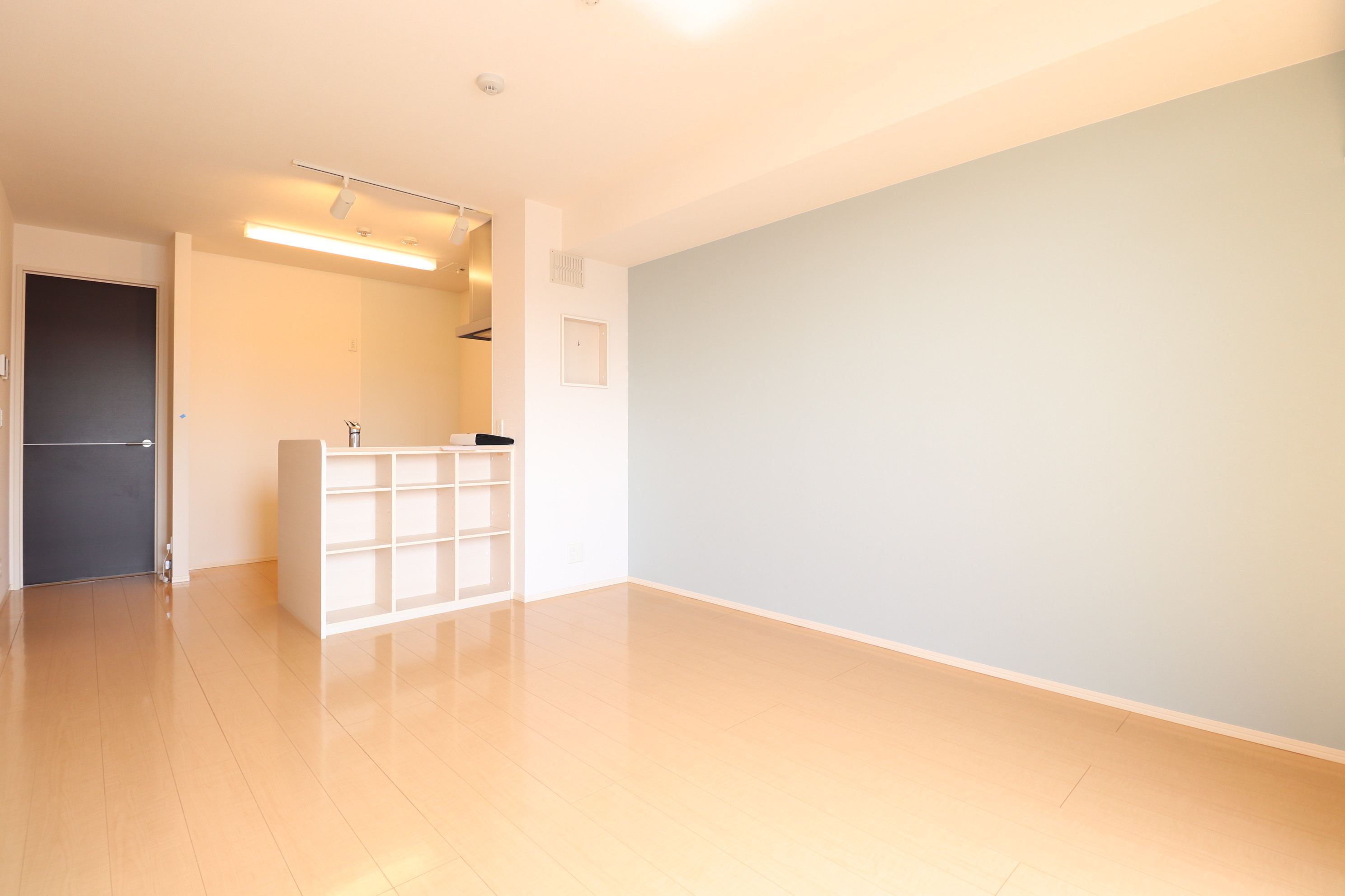 居室・リビング　壁紙も素敵な広々リビング♪