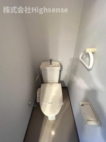 トイレ　ゆったりとした空間のトイレです