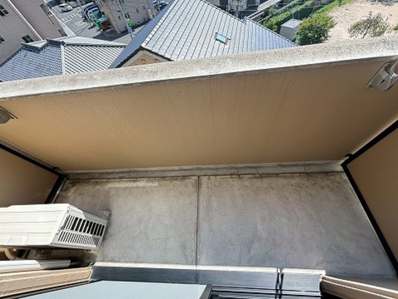バルコニー　※他号室の写真です。
