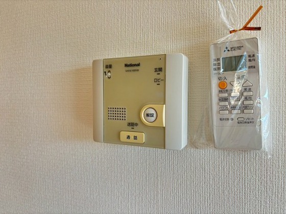 セキュリティ　※他号室の写真です。