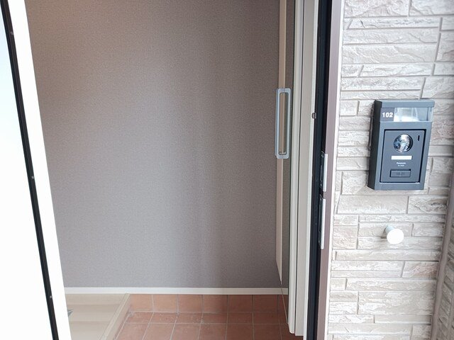 玄関　ゆったりとした玄関です