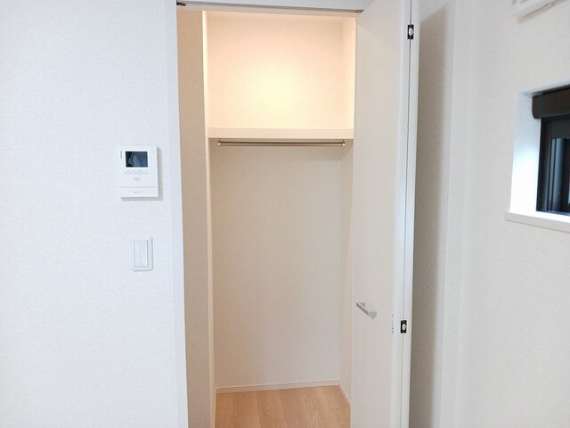 収納　収納のためのスペースです