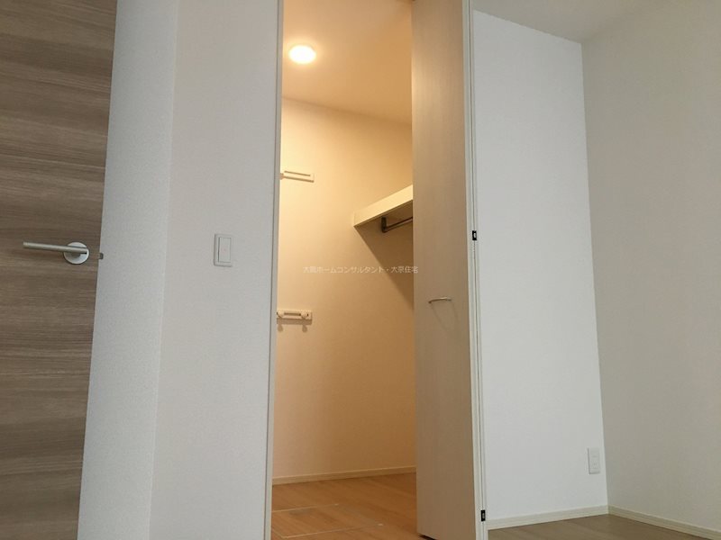 収納　同タイプモデルルーム