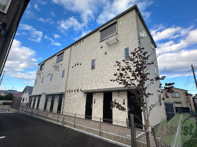 建物外観　仙台市太白区中田５丁目「ドルチェ　ヴィータ」