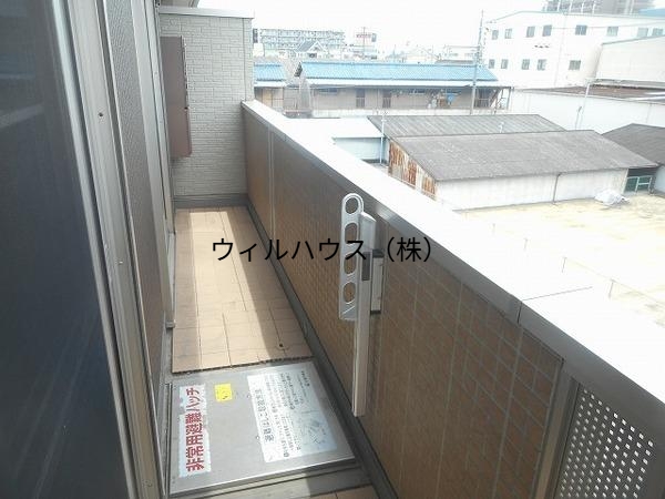 バルコニー　日当たり良好！