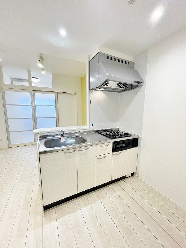 キッチン　★システムキッチングリル付き/2口コンロ★