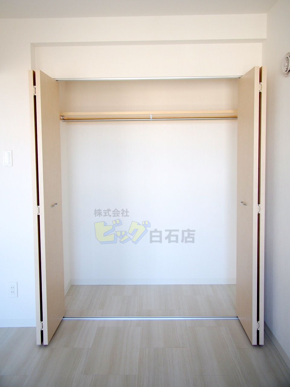 収納　広々としたクローゼット付きです♪