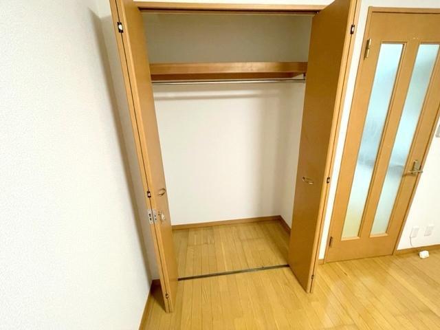 収納　クローゼットです