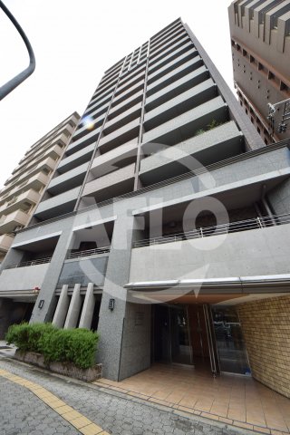 建物外観　ディアステージ夕陽丘ソシエール　外観