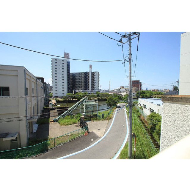 眺望　３０４号室バルコニーからの眺望