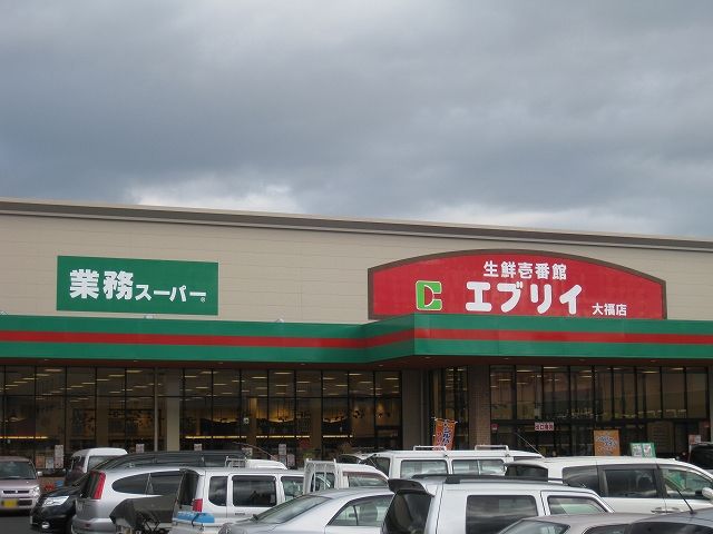 スーパー　業務スーパーエブリイ大福店（スーパー）まで430m