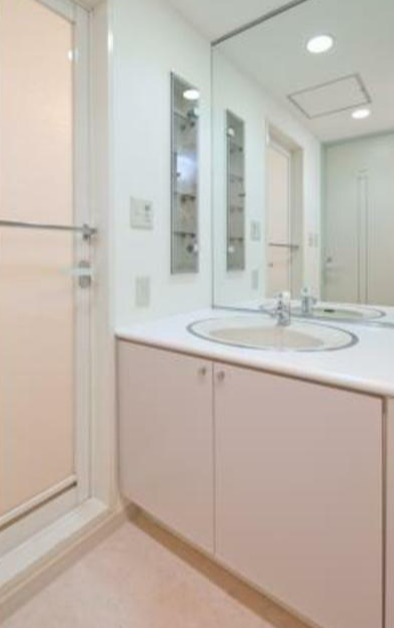 洗面設備　※写真は同タイプ住戸です。