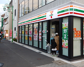 コンビニ　セブンイレブン等々力駅前店（コンビニ）まで351m