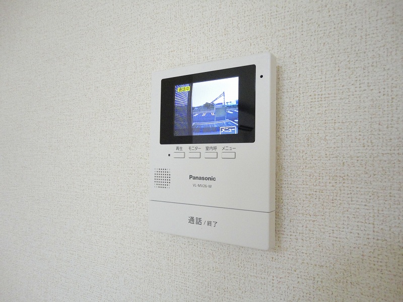 セキュリティ　モニター付きインターフォン
