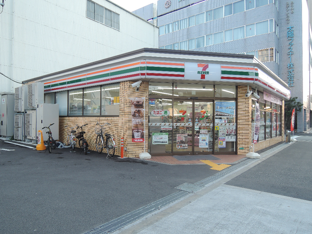 コンビニ　セブンイレブン 大阪市岡元町1丁目店（コンビニ）まで201m