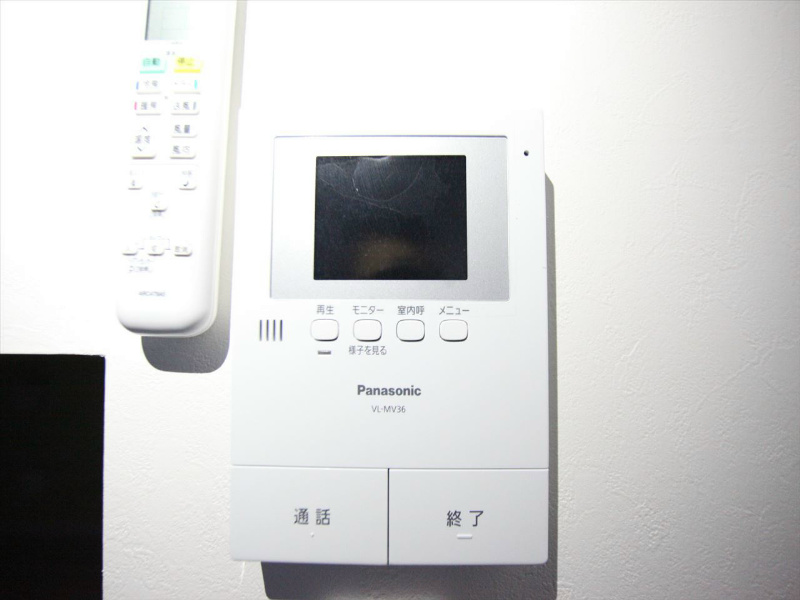 セキュリティ　ＴＶモニター付インターホン