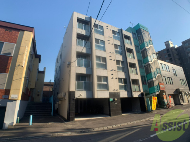 建物外観　札幌市規約北２７条西「プリオール北２７条」