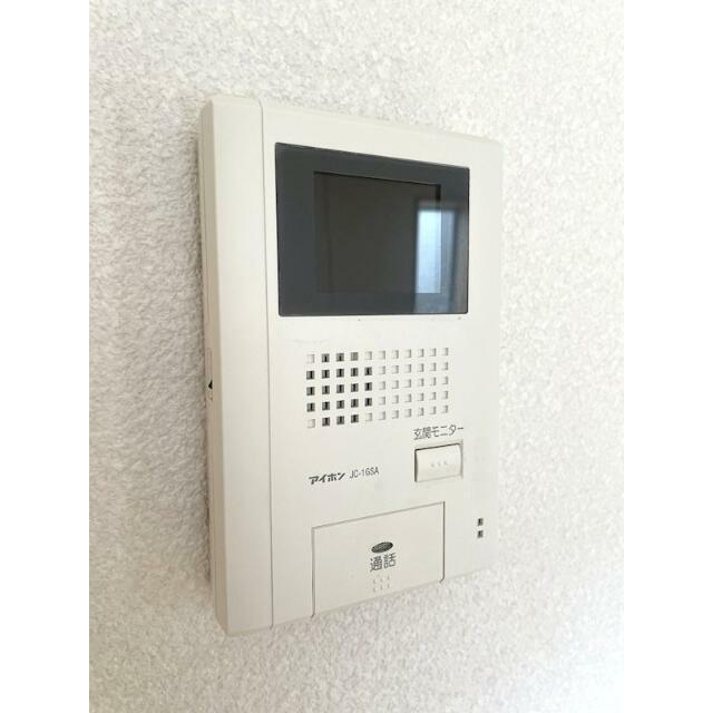 セキュリティ　カラーモニター付インターホンで安心です