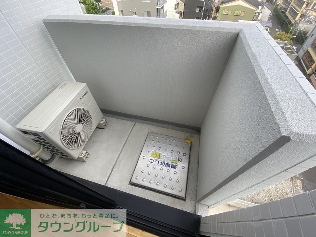 バルコニー　501号室の写真です。